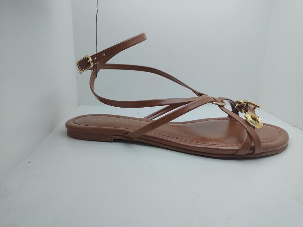 Rasteira Bico Redondo - 3 Marias